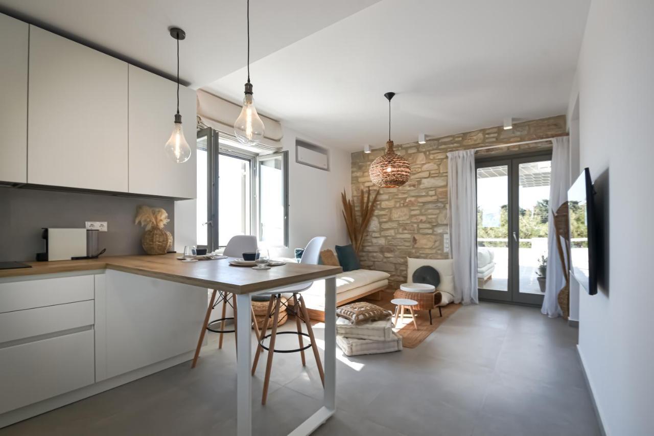 Sunkiss Paros Apartment Drios Bagian luar foto